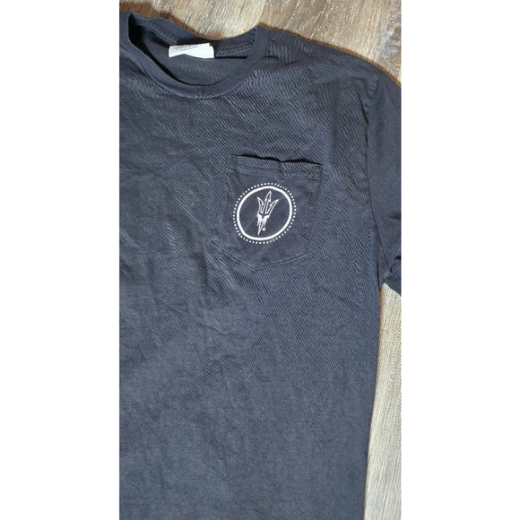 Men's Champion brand Arizona State Sun Devils Black Long Sleeve T-Shirt Size L - Picture 4 of 10